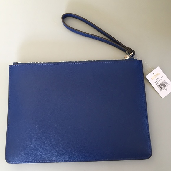 Michael Kors Ellis Studded Clutch in Leather - Picture 2 of 7